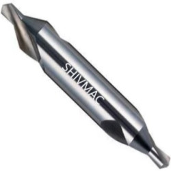 HSS M2 CENTRE DRILL A 1.00 X 3.15 as per IS:6708 - 1977 ( MAC100 Grade - Uncoated/Bright Finish ) " Type  A "- Make : SHIVMAC 