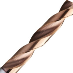 Solid Carbide Drill Dia 7mm Through Coolant Equivalent to MVS0700X03S080  Dia 7 x 38 Fl x 89 OAL x 8 mm Shank – Through Coolant – TiSiN Coated