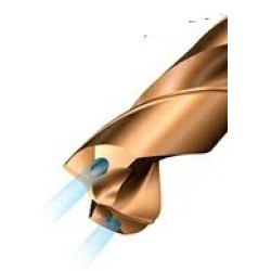 SOLID CARBIDE DRILL DIA 14.00 MM X 45MM FLUTE LEGTH X 90MM OVER ALL LENGTH X 14.0 MM SHANK – ALTIN   -  L/D=3 - THROUGH      COOLANT   ( T.C. ) MAC2000 GRADE  - SOLID CARBIDE DRILL ( ALTIN COATED )