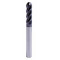 SOLID CARBIDE BALL NOSE ENDMILL DIA 10 X SHANK DIA 10 X CEL19 X OAL 72 X 4 FLTS X HELIX ANGLE 30° X TIALN COATING