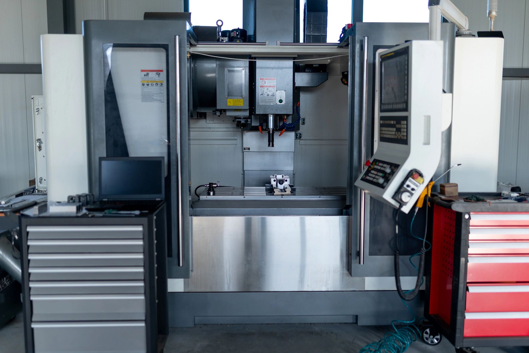 CNC machining center representing precision manufacturing capability